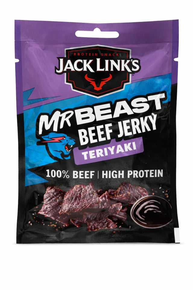 Jack Link's Mr Beast Beef Jerky Teriyaki