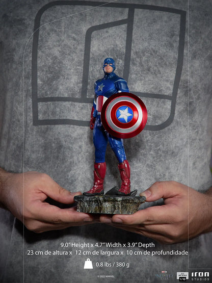 INFINITY SAGA-Captain America battle NY-Statue BDS Art Scale 110 23cm