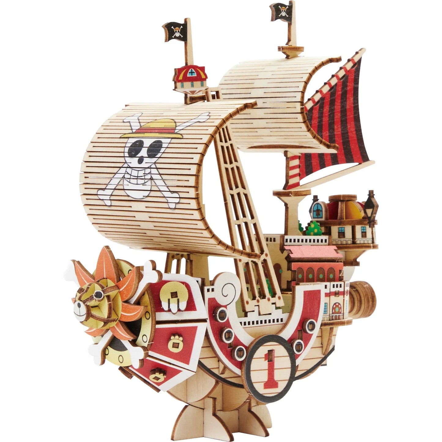 ONE PIECE - Thousand Sunny - Wood Model Kit