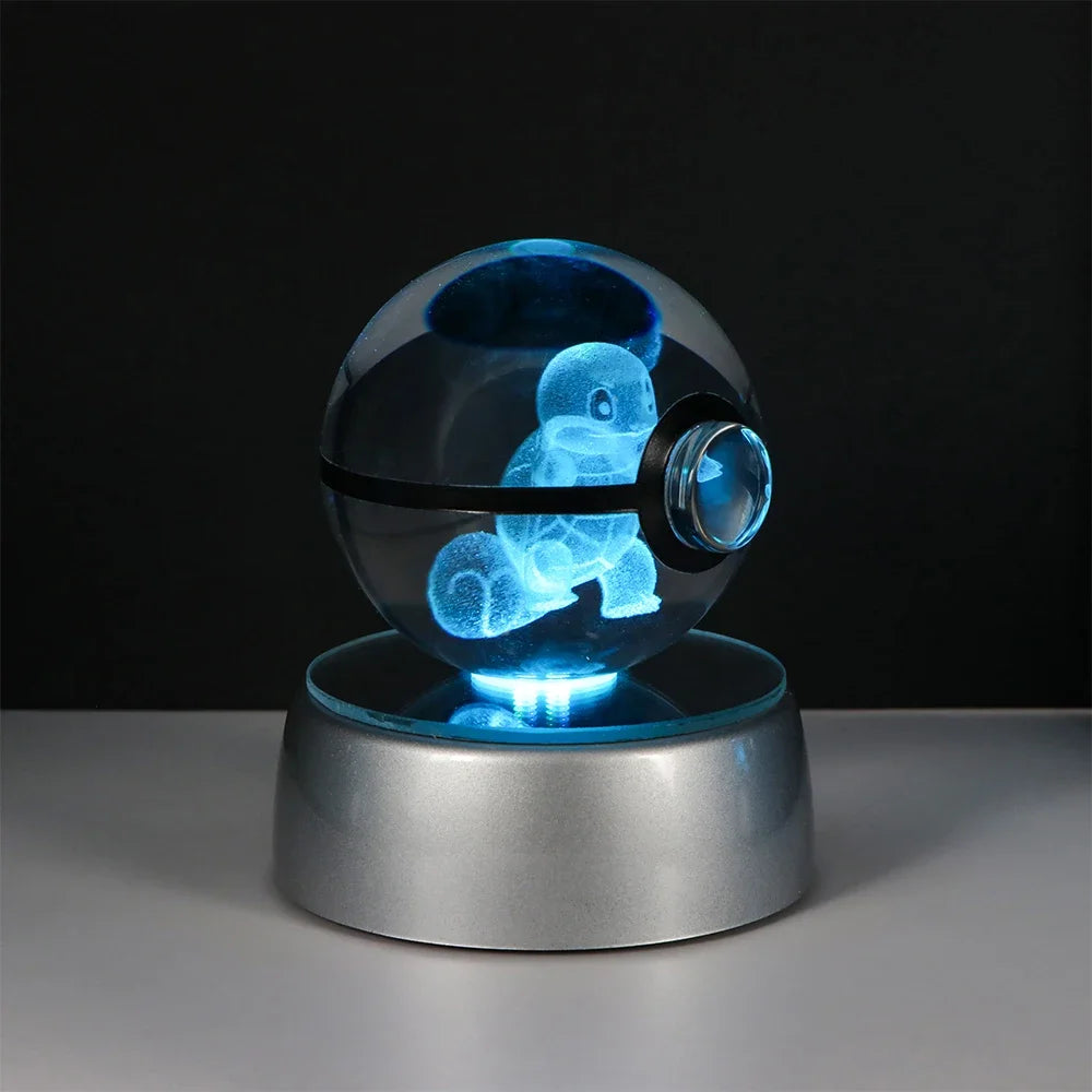 Collection lampes hologramme Pokemon