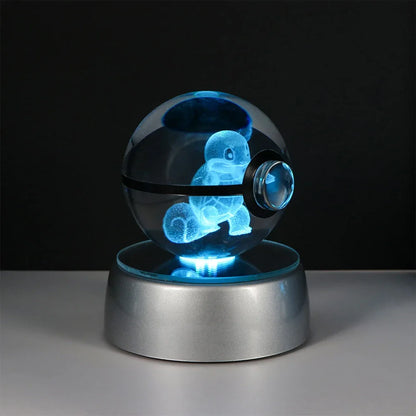 Collection lampes hologramme Pokemon