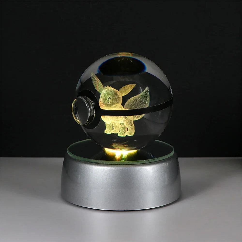 Collection lampes hologramme Pokemon