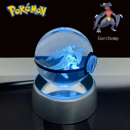 Collection lampes hologramme Pokemon