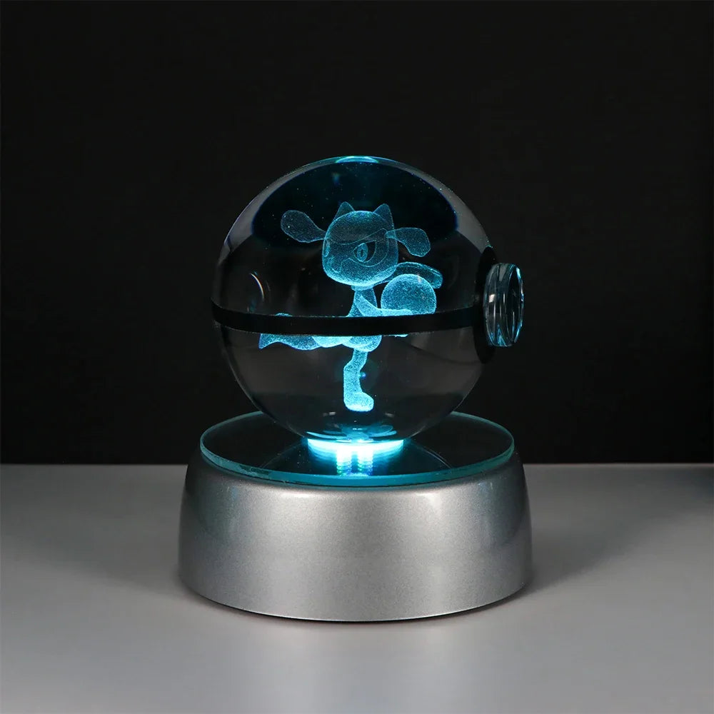 Collection lampes hologramme Pokemon