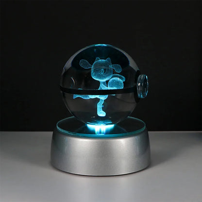 Collection lampes hologramme Pokemon