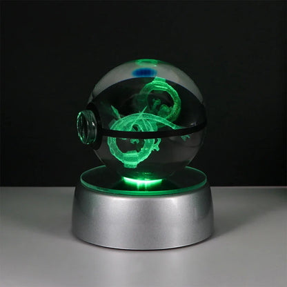 Collection lampes hologramme Pokemon