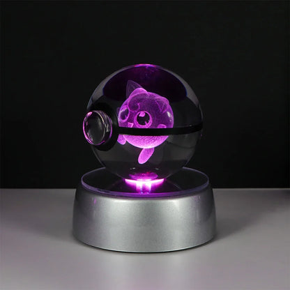 Collection lampes hologramme Pokemon