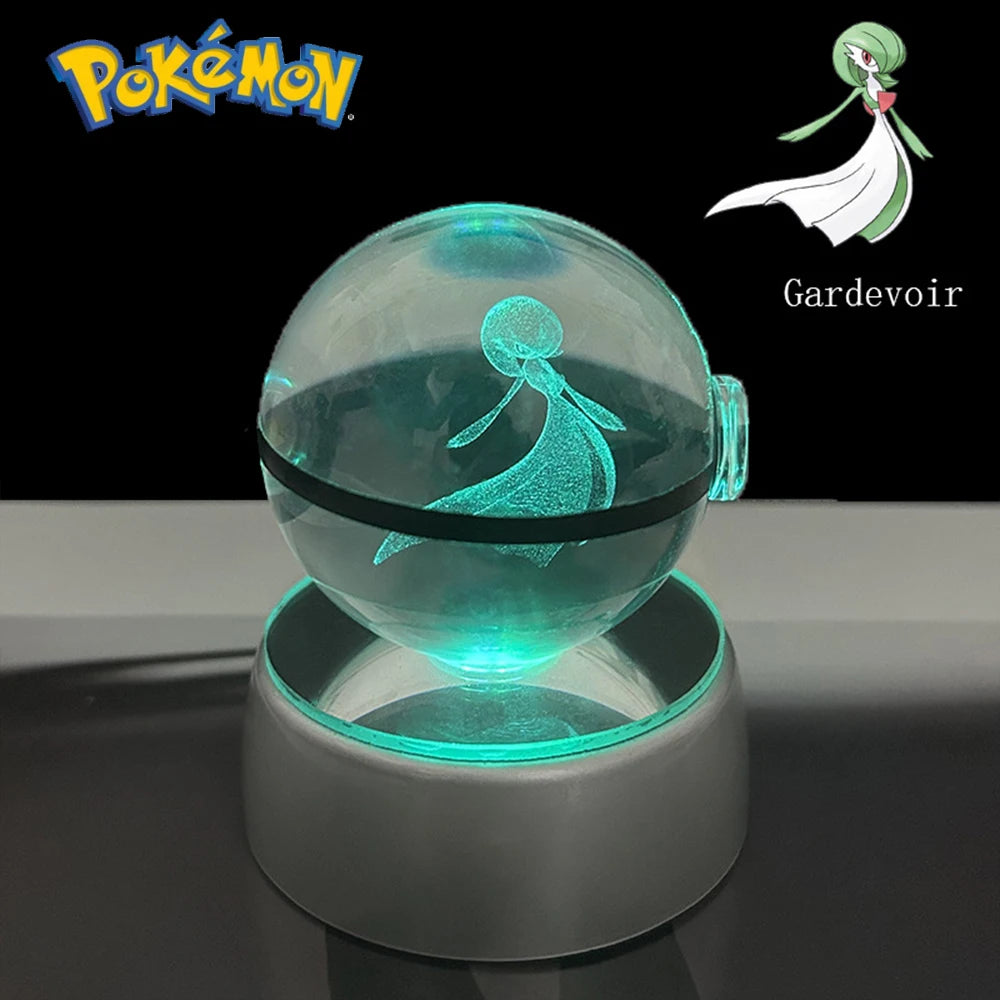 Collection lampes hologramme Pokemon