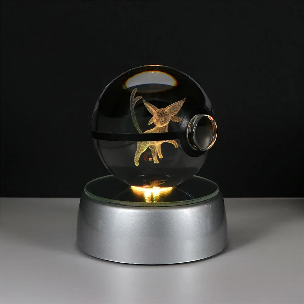 Collection lampes hologramme Pokemon