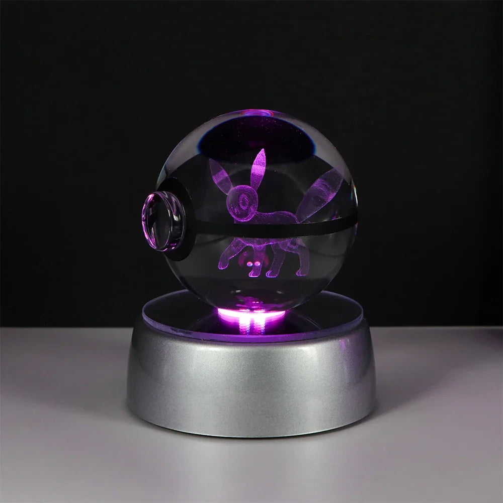 Collection lampes hologramme Pokemon
