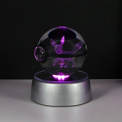 Collection lampes hologramme Pokemon