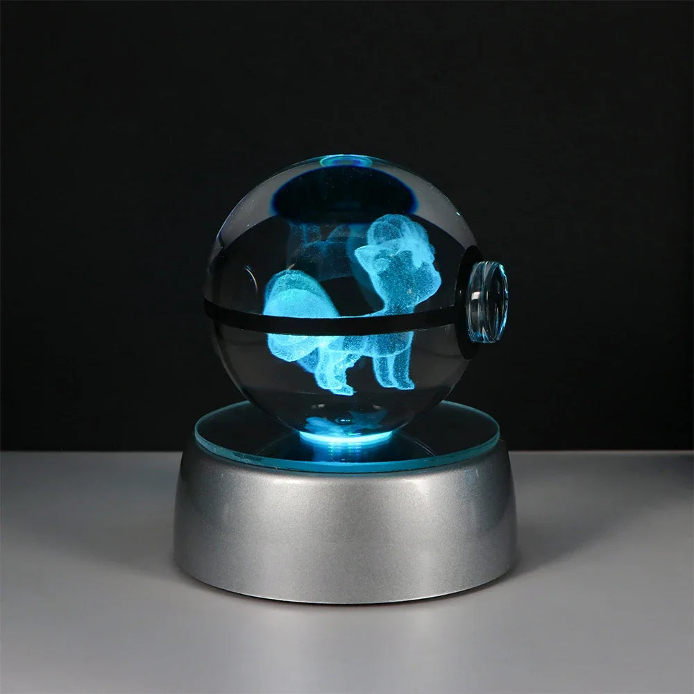 Collection lampes hologramme Pokemon