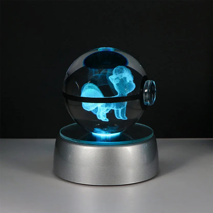 Collection lampes hologramme Pokemon