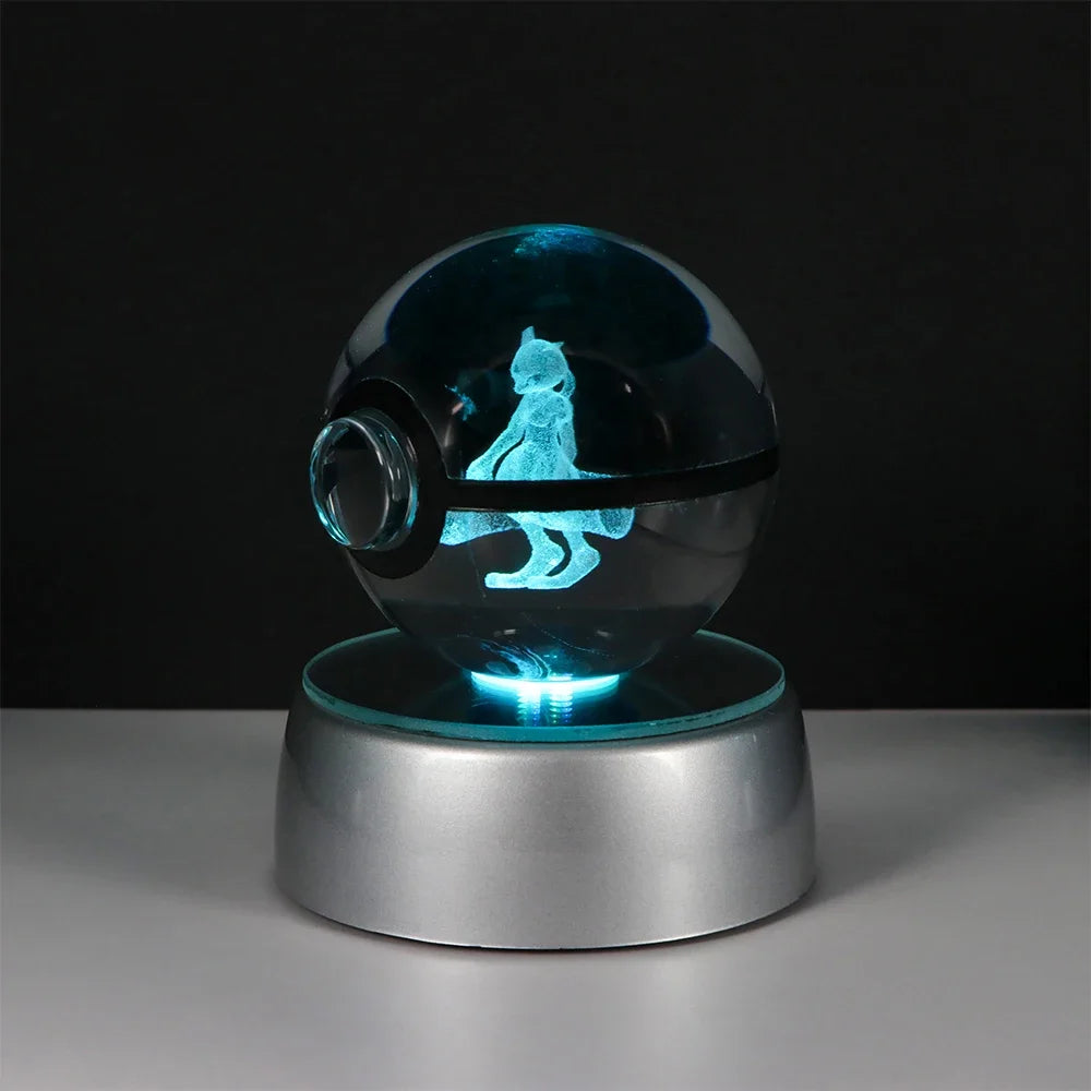 Collection lampes hologramme Pokemon