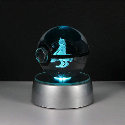 Collection lampes hologramme Pokemon