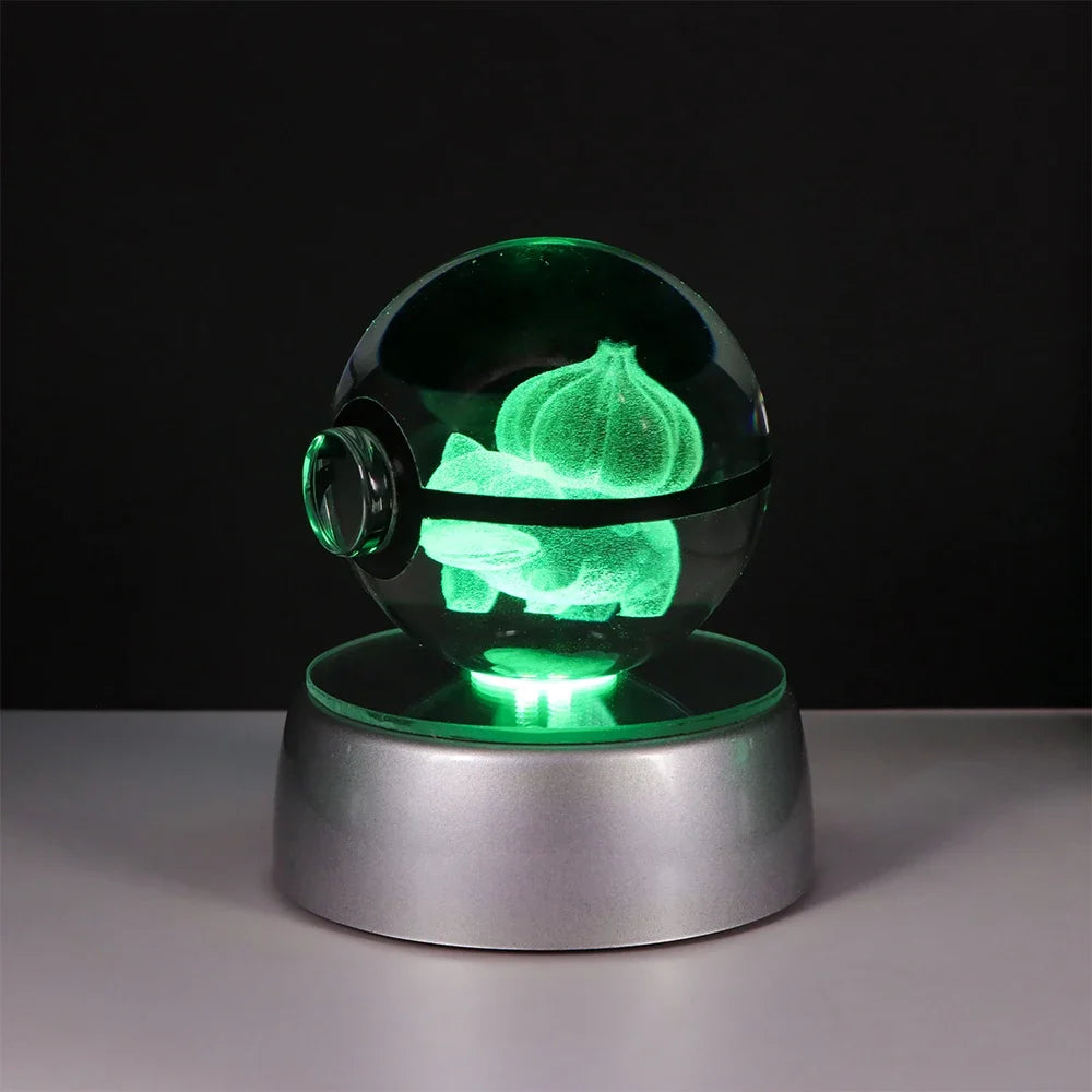 Collection lampes hologramme Pokemon