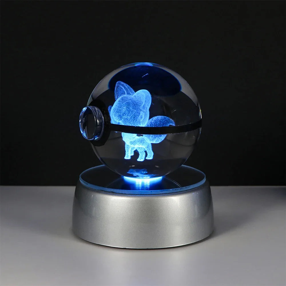 Collection lampes hologramme Pokemon