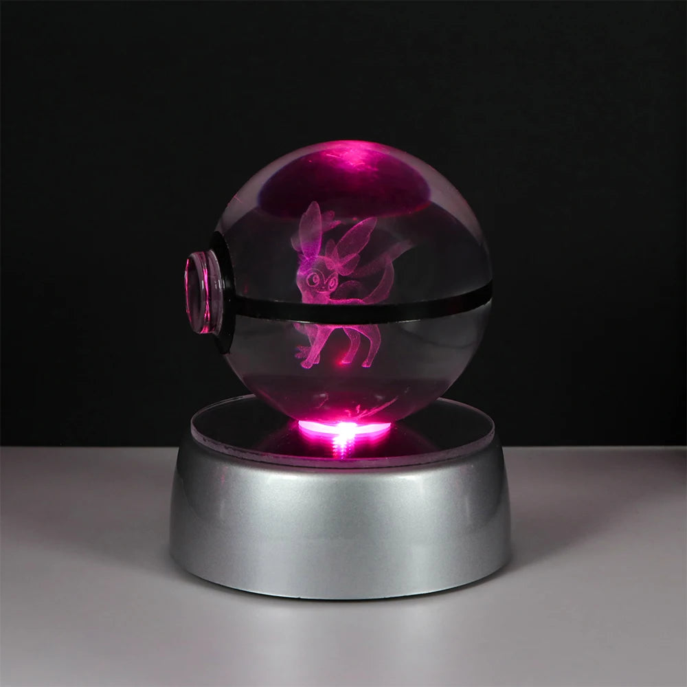 Collection lampes hologramme Pokemon
