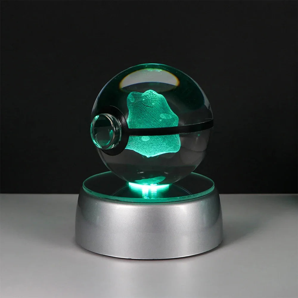 Collection lampes hologramme Pokemon