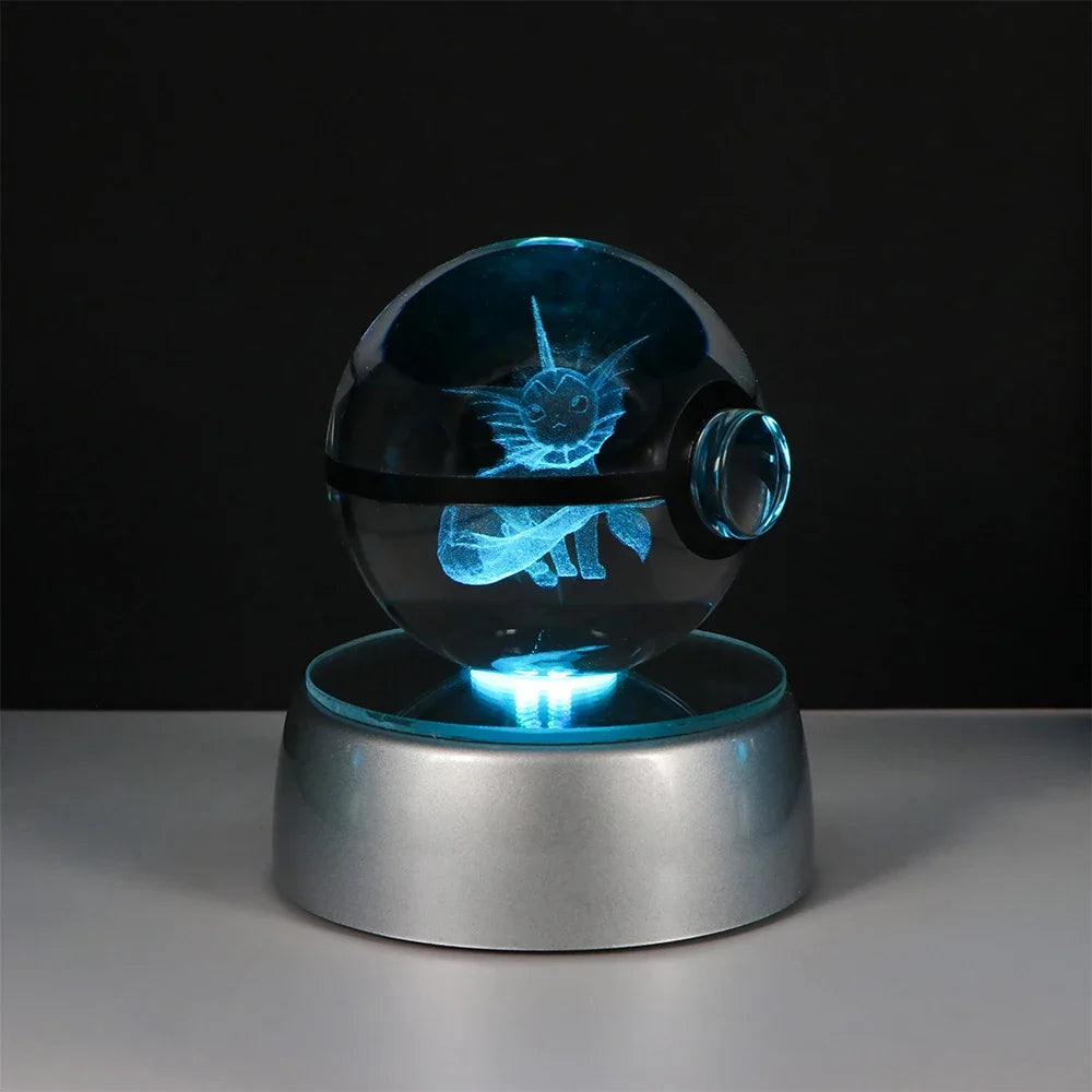Collection lampes hologramme Pokemon