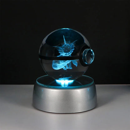 Collection lampes hologramme Pokemon
