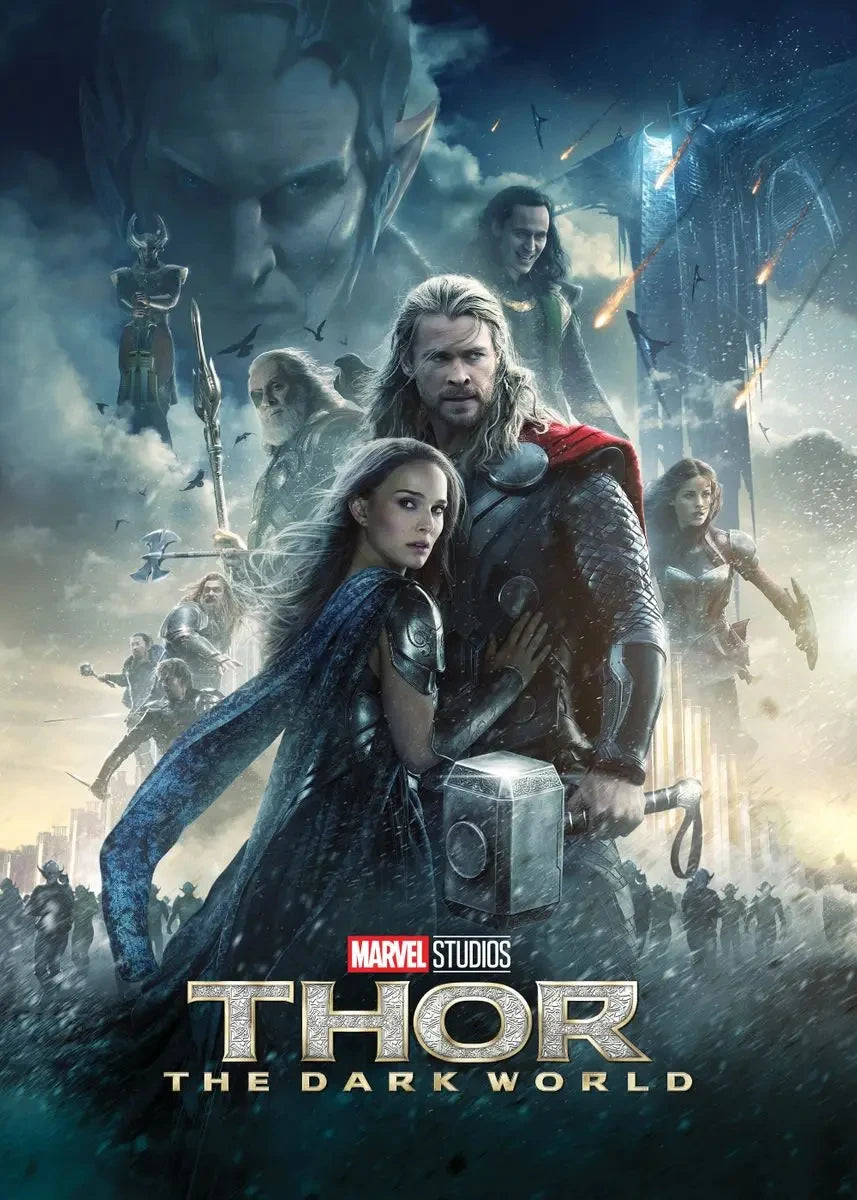 Poster de films Marvel - Canvas sans cadres