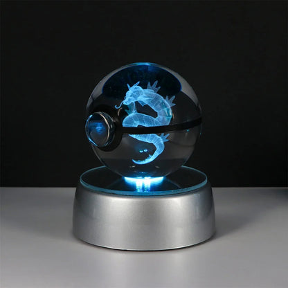 Collection lampes hologramme Pokemon