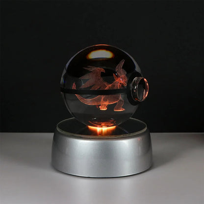 Collection lampes hologramme Pokemon