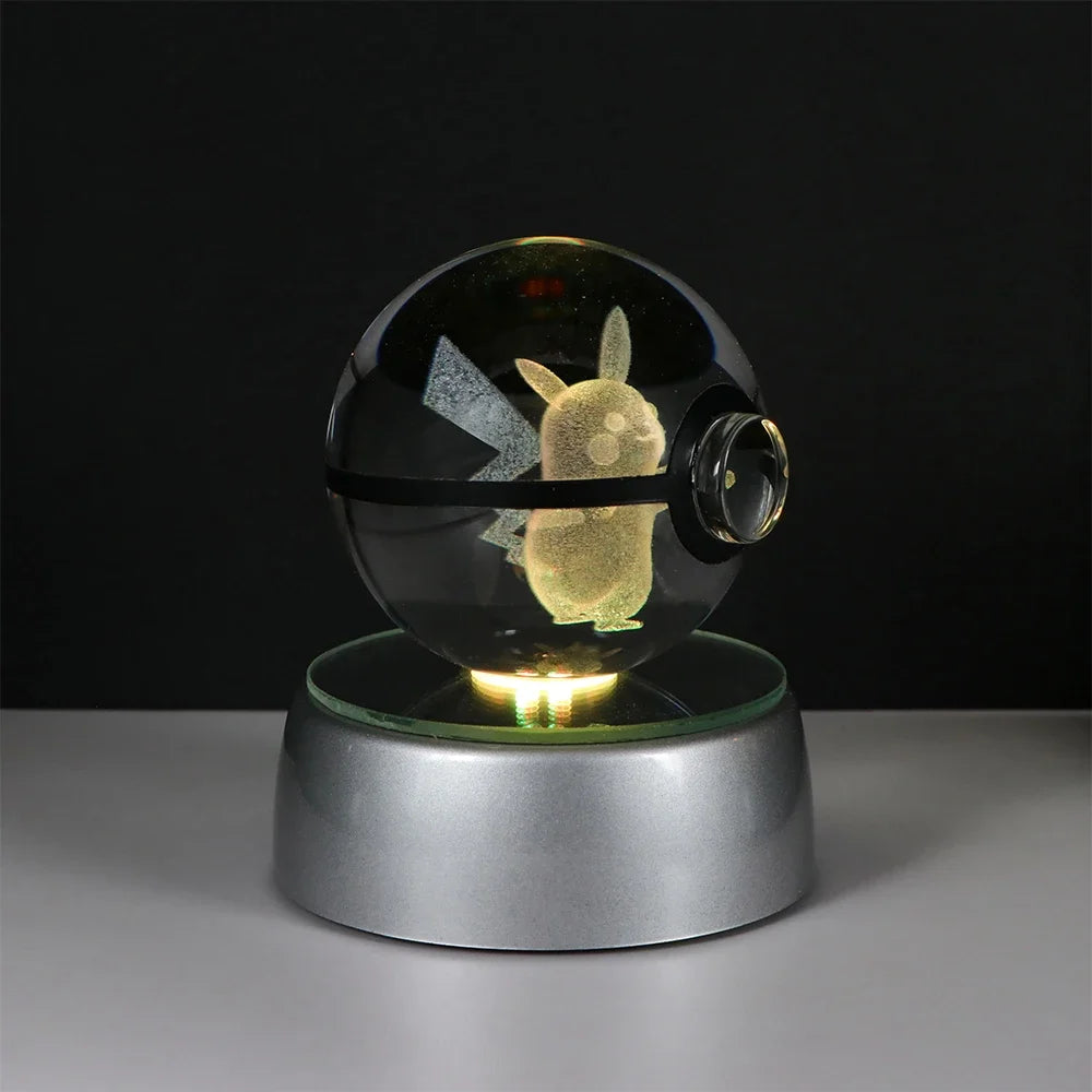 Collection lampes hologramme Pokemon