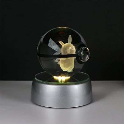 Collection lampes hologramme Pokemon