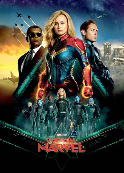 Poster de films Marvel - Canvas sans cadres