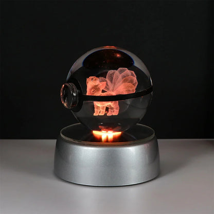 Collection lampes hologramme Pokemon