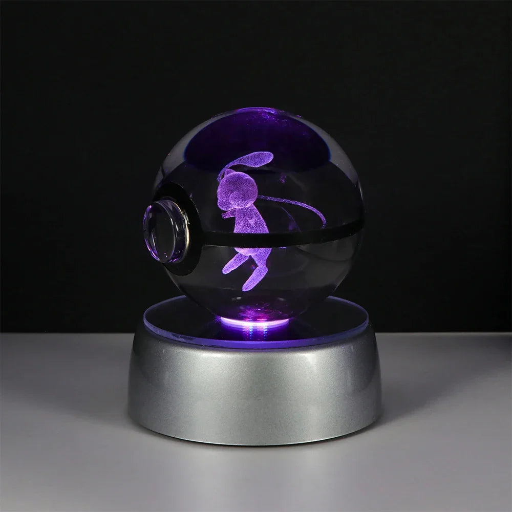 Collection lampes hologramme Pokemon