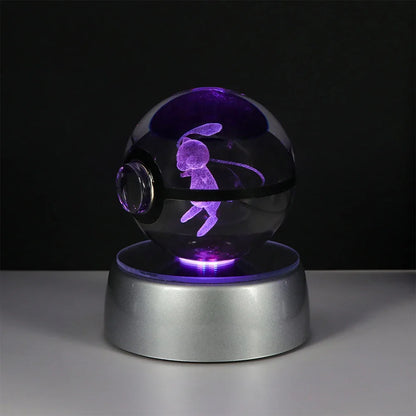 Collection lampes hologramme Pokemon