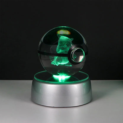Collection lampes hologramme Pokemon
